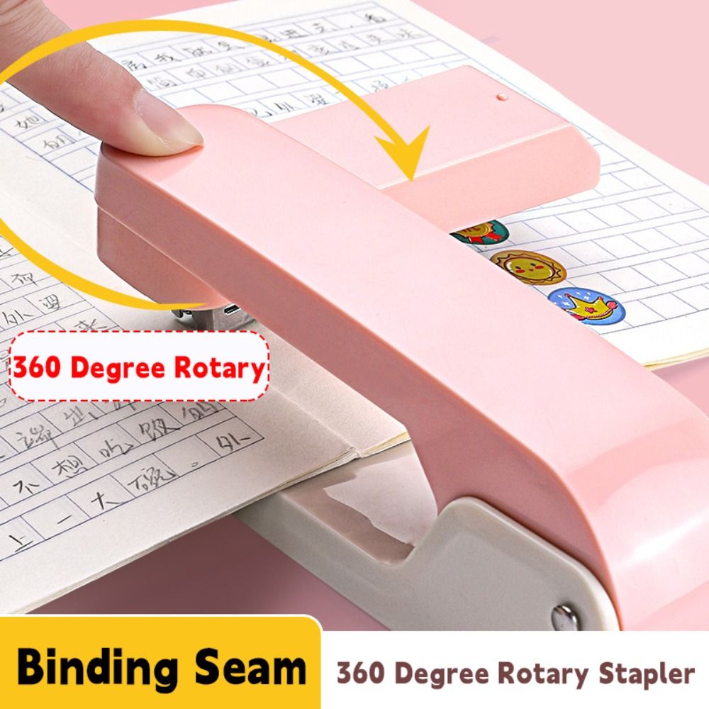 Stapler Heavy Duty - เครื่องเย็บกระดาษโลหะแบบพกพา ใช้กับลวดเย็บเบอร์ 24/6 26/6 ใช้งานง่าย เย็บได้ยาว