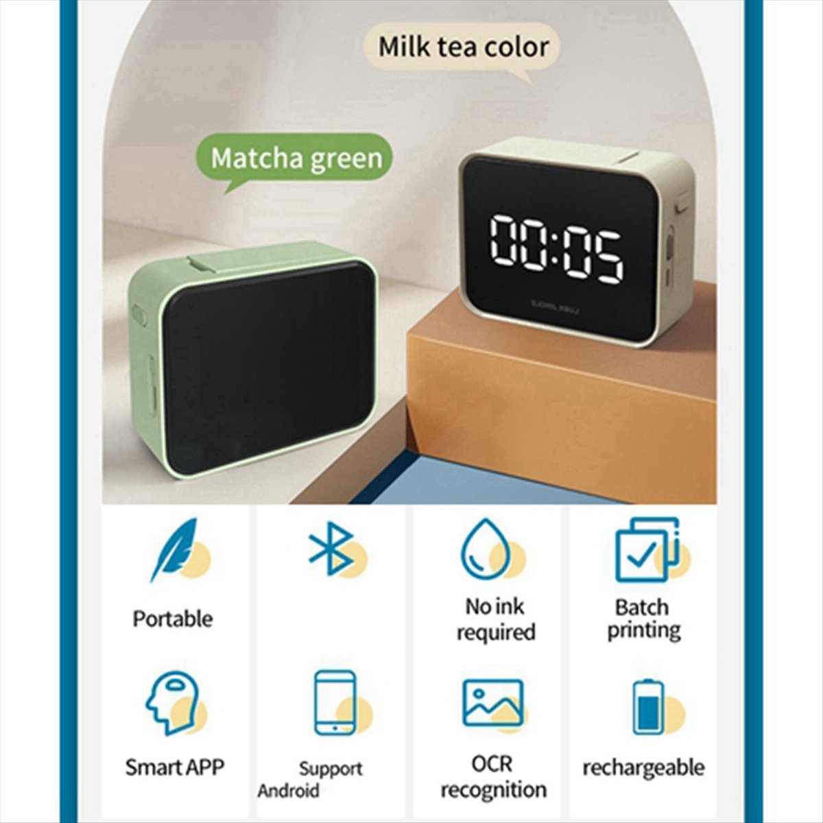 เครื่องพิมพ์ฉลากไร้สาย P15 ที่ - Label Maker บทวิจารณ์และราคา