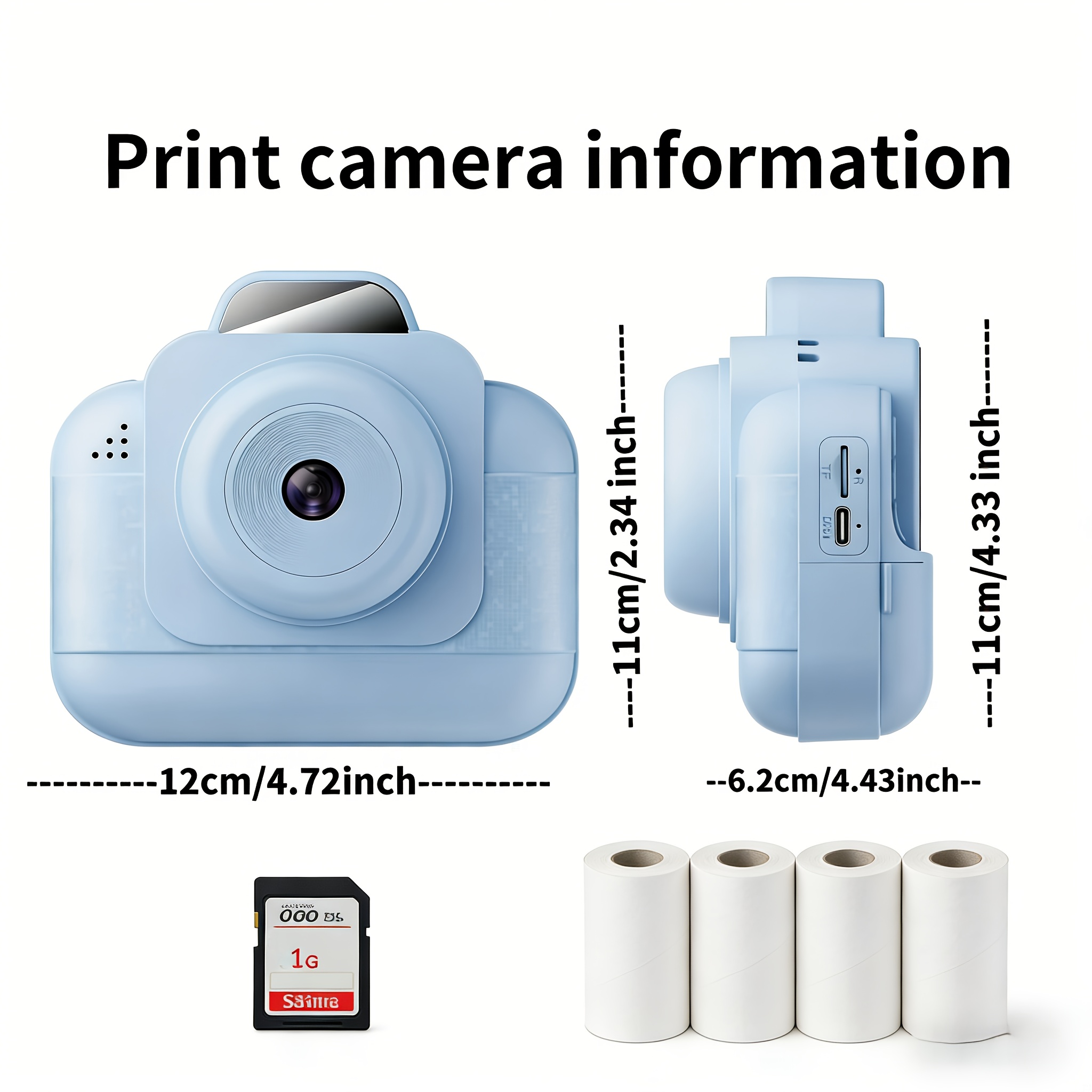 เครื่องพิมพ์ภาพถ่ายแบบพกพา (สี - Printer Paper บทวิจารณ์และราคา