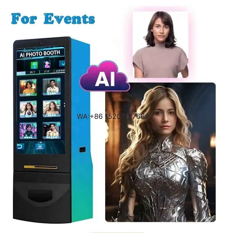 Wmwmnu AI Photo Booth Art Gene - Photo Printer บทวิจารณ์และราคา