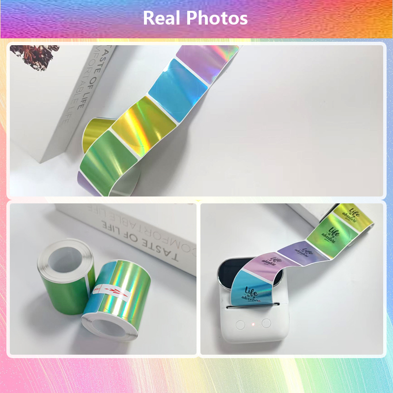 สติกเกอร์กาวไล่เฉดสี Phomemo ข - Barcode Printer บทวิจารณ์และราคา