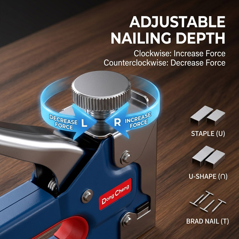 ปืนยิงตะปู 3-in-1 เหล็กกล้าคาร - Stapler Heavy Duty บทวิจารณ์และราคา