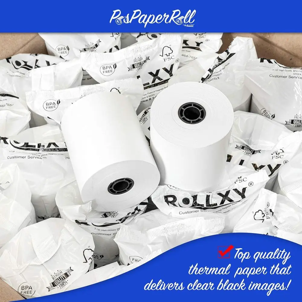 ม้วนกระดาษความร้อนขนาด 3 1/8 x - Printer Paper บทวิจารณ์และราคา