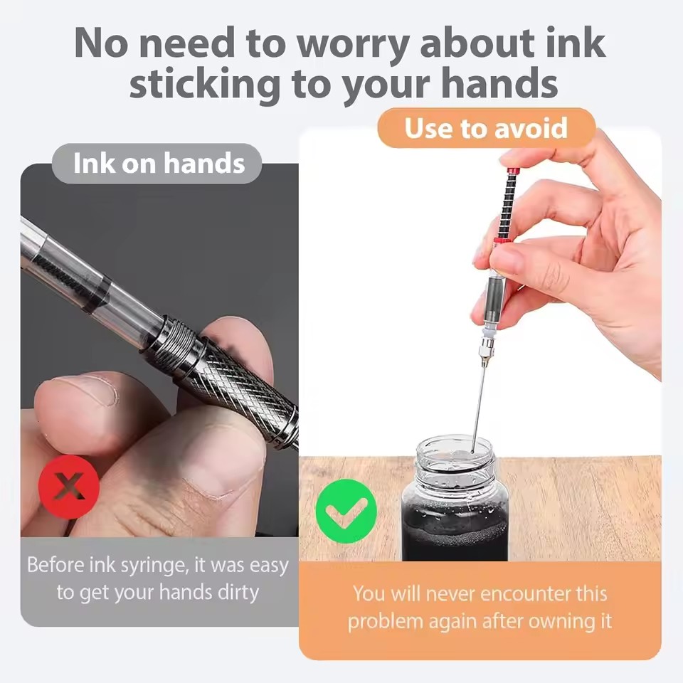 1-10 ชิ้น อุปกรณ์เติมหมึกปากกา - Ink Cartridge บทวิจารณ์และราคา